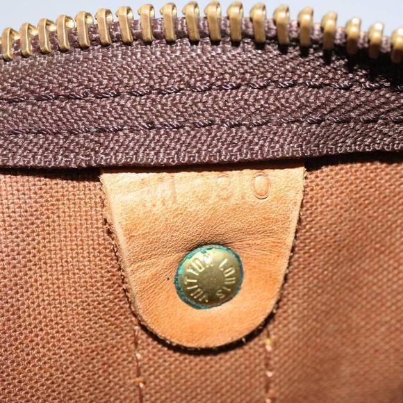 LOUIS VUITTON Monogram Keepall 60 Boston Bag M41422 LV Auth am6272 - Picture 12 of 16